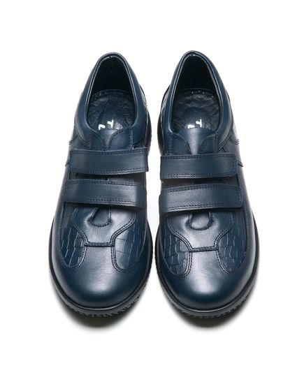 Мокасини для хлопчиків Theo Leo синього кольору, Колір: синій, Розмір: 40, зображення 3