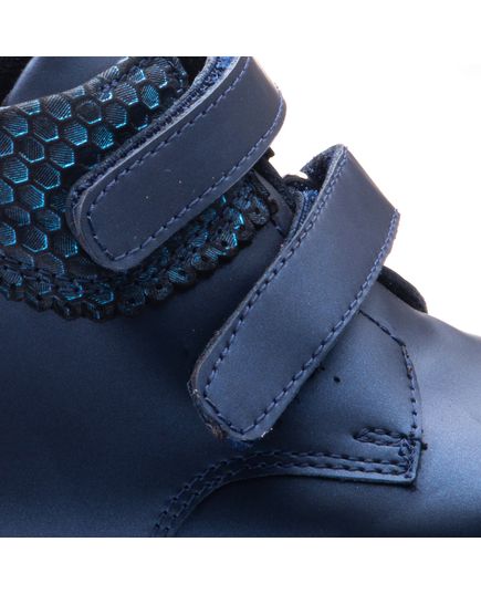 Черевики для дівчат Theo Leo темно-синього кольору, Колір: т.синій, Розмір: 19, зображення 4