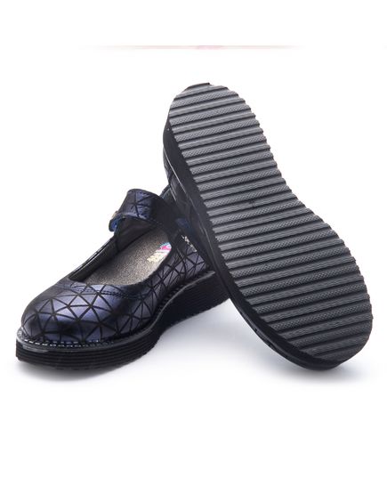 Туфлі для дівчаток Theo Leo синього кольору, Колір: т.синій, Розмір: 27, зображення 5