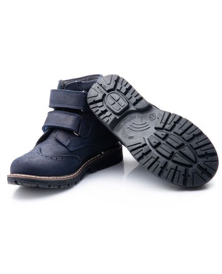 Черевики для хлопчиків Theo Leo синього кольору, Колір: чорний, Розмір: 27, зображення 5