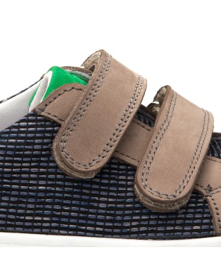 Мокасины для мальчиков Theo Leo разноцветные, Цвет: чорний/капучіно, Размер: 22, изображение 3