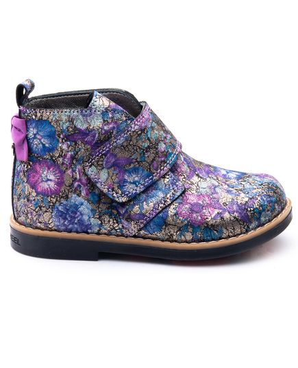Черевики для дівчат Theo Leo мікс кольорів, Колір: квітковий принт, Розмір: 18, зображення 3