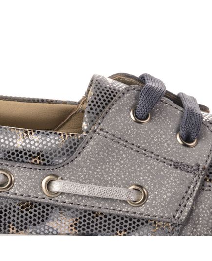 Кроссовки для девочек Theo Leo серого цвета, Цвет: сірий/мікс, Размер: 32, изображение 3