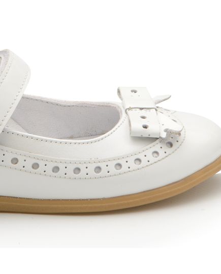 Туфлі для дівчаток Theo Leo білого кольору, Колір: білий, Розмір: 26, зображення 2