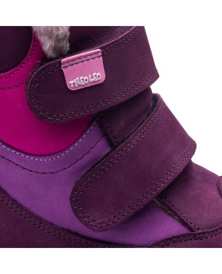 Зимові черевики для дівчаток Theo Leo фіолетового кольору, Колір: фіолетовий, Розмір: 20, зображення 5