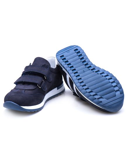 Кросівки для хлопчиків Theo Leo синього кольору, Колір: синій/білий, Розмір: 28, зображення 5