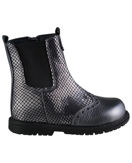 Ботинки для девочек Theo Leo серого цвета, Цвет: сріблястий/сірий, Размер: 26, изображение 2