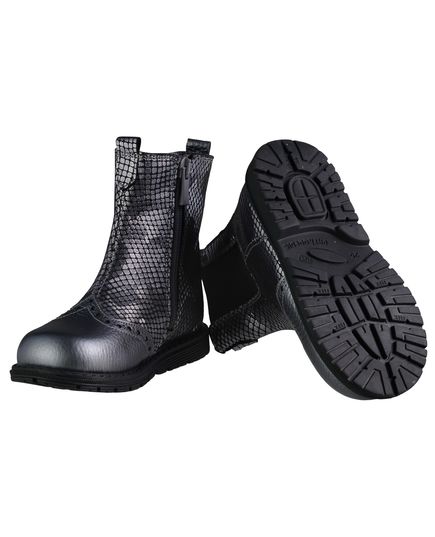 Ботинки для девочек Theo Leo серого цвета, Цвет: сріблястий/сірий, Размер: 26, изображение 5