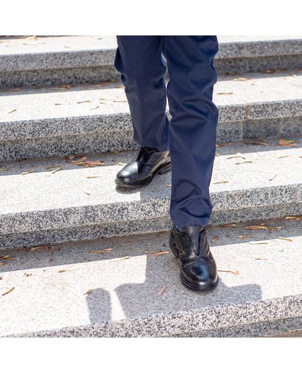 Туфлі для хлопчиків Theo Leo чорного кольору, Колір: чорний, Розмір: 34, зображення 5