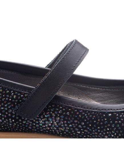 Туфли для девочек Theo Leo черного цвета, Цвет: чорний, Размер: 26, изображение 5