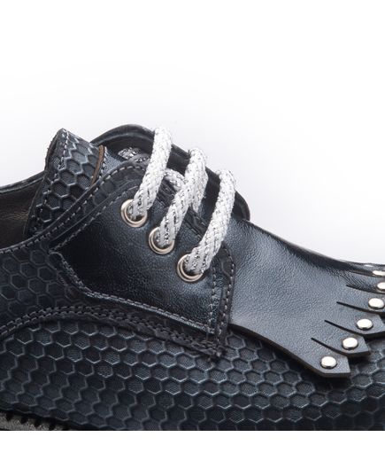 Туфлі для дівчаток Theo Leo сірого кольору, Колір: сірий, Розмір: 37, зображення 3