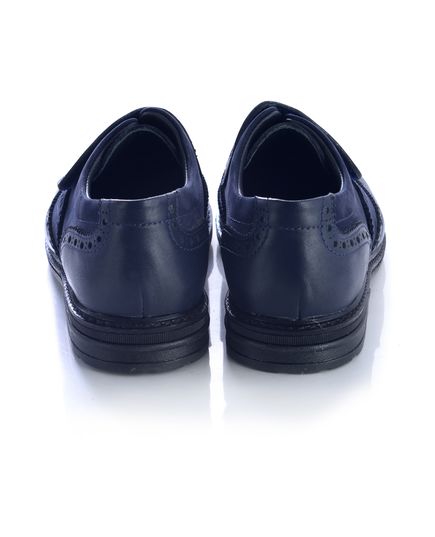 Туфлі для хлопчиків Theo Leo темно-синього кольору, Колір: т.синій, Розмір: 35, зображення 4