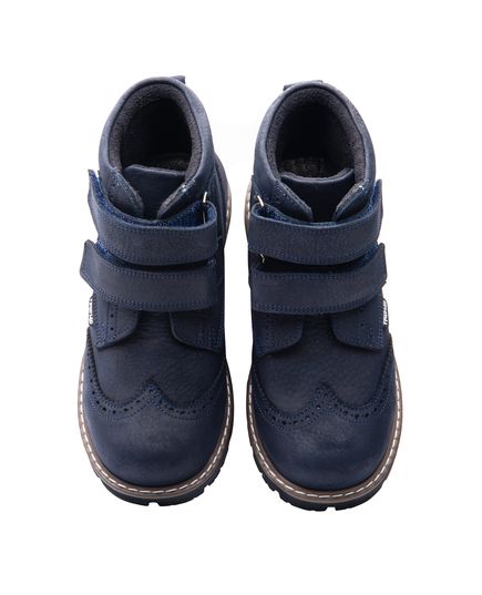 Черевики для хлопчиків Theo Leo синього кольору, Колір: чорний, Розмір: 27, зображення 2