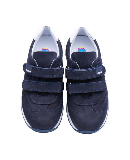 Кросівки для хлопчиків Theo Leo синього кольору, Колір: синій/білий, Розмір: 28, зображення 3