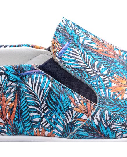 Слипоны для девочек 717, Цвет: синій /мікс, Размер: 40, изображение 5