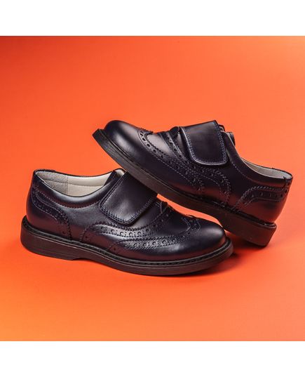 Туфли для мальчиков Theo Leo синего цвета, Цвет: синій, Размер: 37, изображение 2