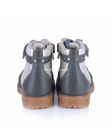 Ботинки для девочек Theo Leo серого цвета, Цвет: сірий/св.сірий, Размер: 26, изображение 4