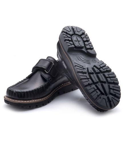 Туфлі для хлопчиків Theo Leo чорного кольору, Колір: чорний, Розмір: 40, зображення 3