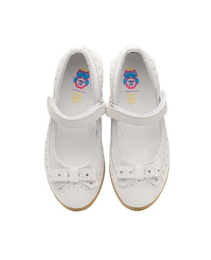 Туфлі для дівчаток Theo Leo білого кольору, Колір: білий, Розмір: 26, зображення 4
