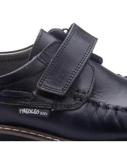 Туфлі для хлопчиків Theo Leo чорного кольору, Колір: чорний, Розмір: 40, зображення 4