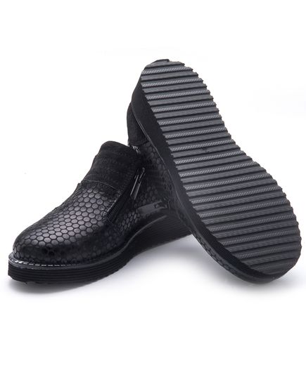 Туфлі для дівчаток Theo Leo чорного кольору, Колір: чорний, Розмір: 28, зображення 5