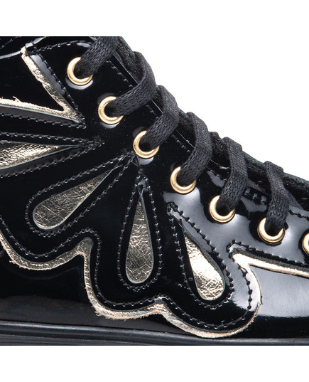 Черевики для дівчат Theo Leo чорного кольору, Колір: чорний, Розмір: 28, зображення 5