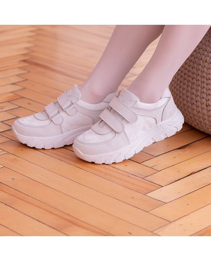 Кросівки Theo Leo білого кольору, Колір: білий камуфляж, Розмір: 26, зображення 3