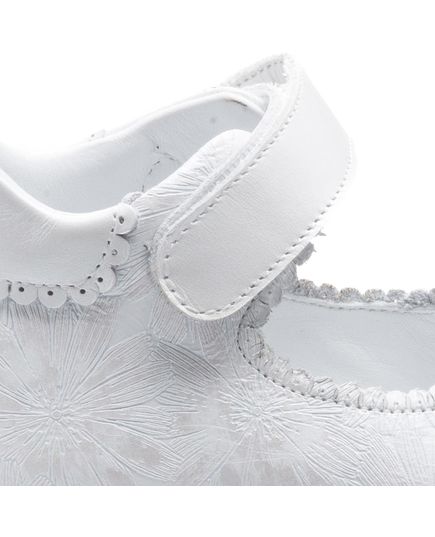 Босоніжки для дівчаток Theo Leo білого кольору, Колір: білий, Розмір: 24, зображення 5