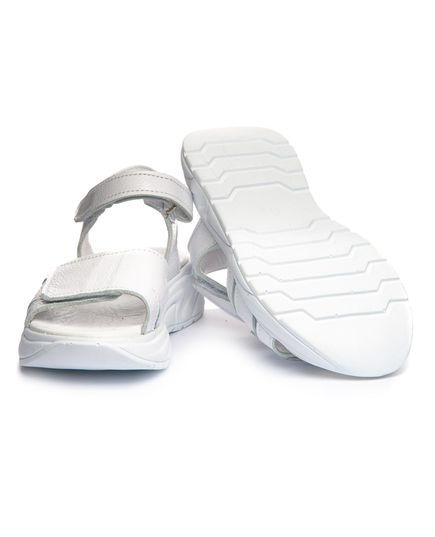 Сандалии для девочек Theo Leo белого цвета, Цвет: білий, Размер: 31, изображение 4