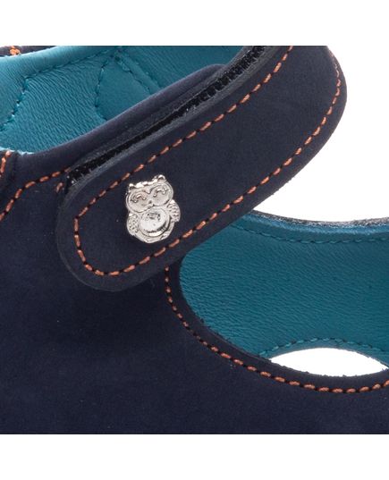 Босоніжки для хлопчиків Theo Leo темно-синього кольору, Колір: т.синій, Розмір: 25, зображення 5