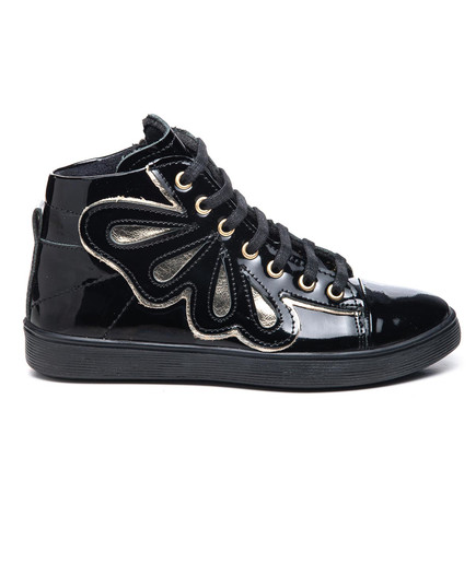 Черевики для дівчат Theo Leo чорного кольору, Колір: чорний, Розмір: 28, зображення 2