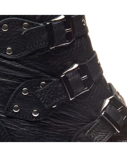 Ботинки для девочек Theo Leo черного цвета, Цвет: чорний, Размер: 40, изображение 3