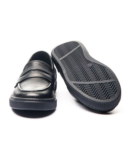 Мокасини для хлопчиків Theo Leo чорного кольору, Колір: чорний, Розмір: 40, зображення 4