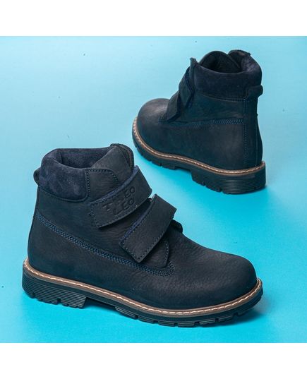 Черевики для хлопчиків Theo Leo темно-синього кольору, Колір: т.синій, Розмір: 26, зображення 2