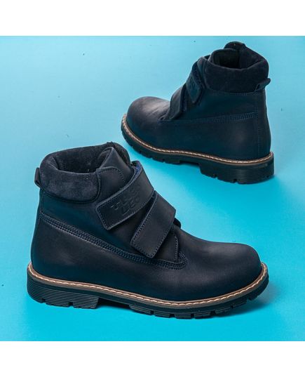 Ботинки для мальчиков Theo Leo синего цвета, Цвет: синій, Размер: 26, изображение 2