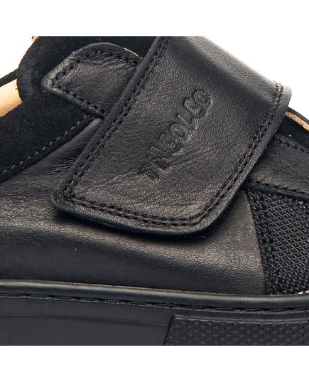 Мокасины для мальчиков Theo Leo черного цвета, Цвет: чорний, Размер: 40, изображение 5