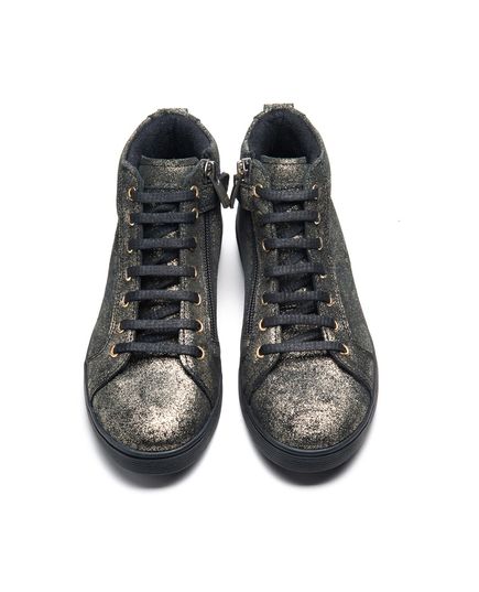 Черевики для дівчат Theo Leo чорного та золотого кольорів, Колір: чорний/золотий, Розмір: 28, зображення 5