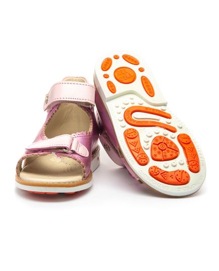 Босоніжки для дівчаток Theo Leo рожевого кольору, Колір: рожевий, Розмір: 21, зображення 4