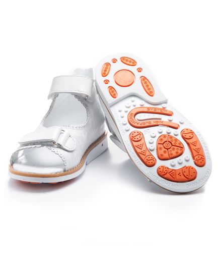 Босоніжки для дівчаток Theo Leo білого кольору, Колір: білий, Розмір: 24, зображення 4