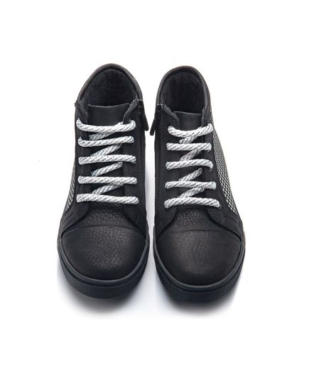 Черевики для дівчат Theo Leo чорного кольору, Колір: чорний, Розмір: 27, зображення 4