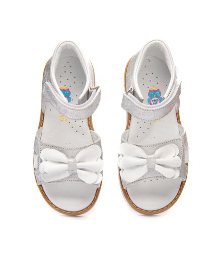 Босоножки для девочек Theo Leo белого цвета, Цвет: білий/срібний, Размер: 36, изображение 4