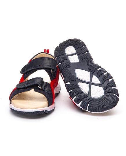 Босоніжки для хлопчиків Theo Leo синього та червоного кольорів, Колір: синій/червоний, Розмір: 23, зображення 2