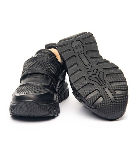 Кросівки для хлопчика Theo Leo чорного кольору, Колір: чорний, Розмір: 28, зображення 3