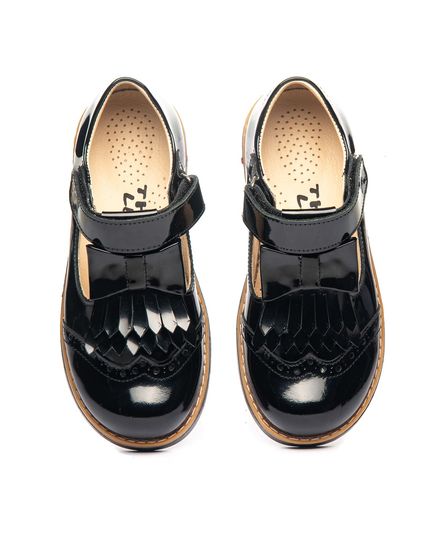 Туфлі для дівчаток Theo Leo чорного кольору, Колір: чорний, Розмір: 36, зображення 5