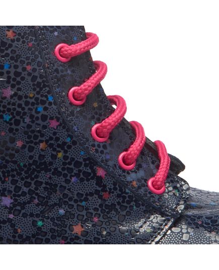 Черевики для дівчат Theo Leo синього кольору, Колір: синій/рожевий, Розмір: 21, зображення 2