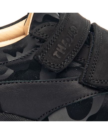 Кросівки для дівчаток Theo Leo чорного кольору, Колір: чорний, Розмір: 26, зображення 4