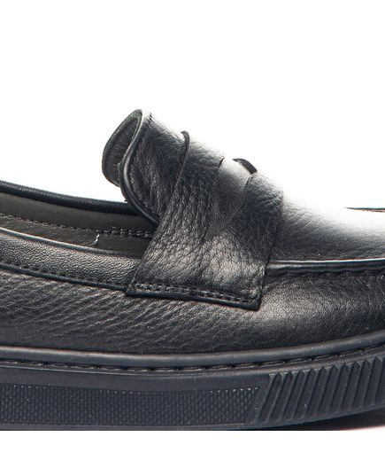 Мокасини для хлопчиків Theo Leo чорного кольору, Колір: чорний, Розмір: 40, зображення 5