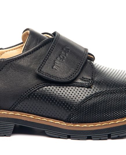 Туфлі для хлопчиків Theo Leo чорного кольору, Колір: чорний, Розмір: 40, зображення 5