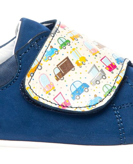 Мокасини для хлопчиків Theo Leo синього кольору, Колір: синій /мікс, Розмір: 28, зображення 4