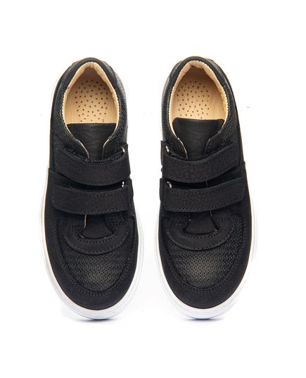 Кеди для мальчиков Theo Leo черного цвета, Цвет: чорний, Размер: 28, изображение 5